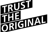 TRUST THE ORIGINAL Slogan, portrait